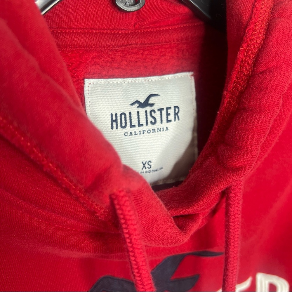 Hollister Bunlde of 2 Red & Gray Casual Pull over Hoodie Women’s Size XS - Picture 4 of 16